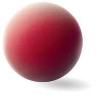 main stone - boule rouge